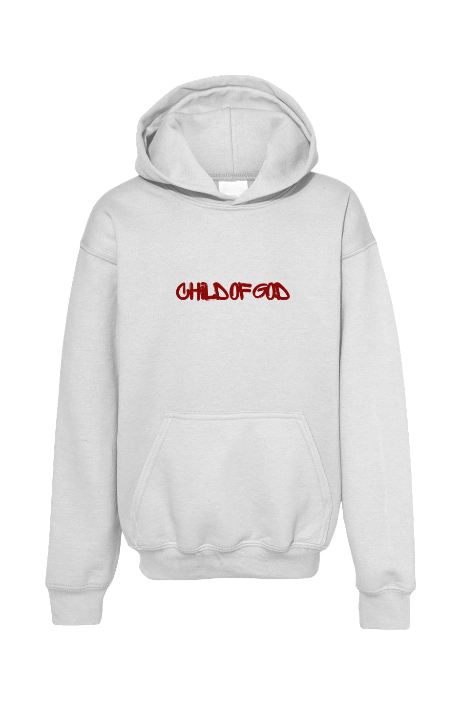 Child of God (Red Lttrs) - Youth Pullover Hoodie