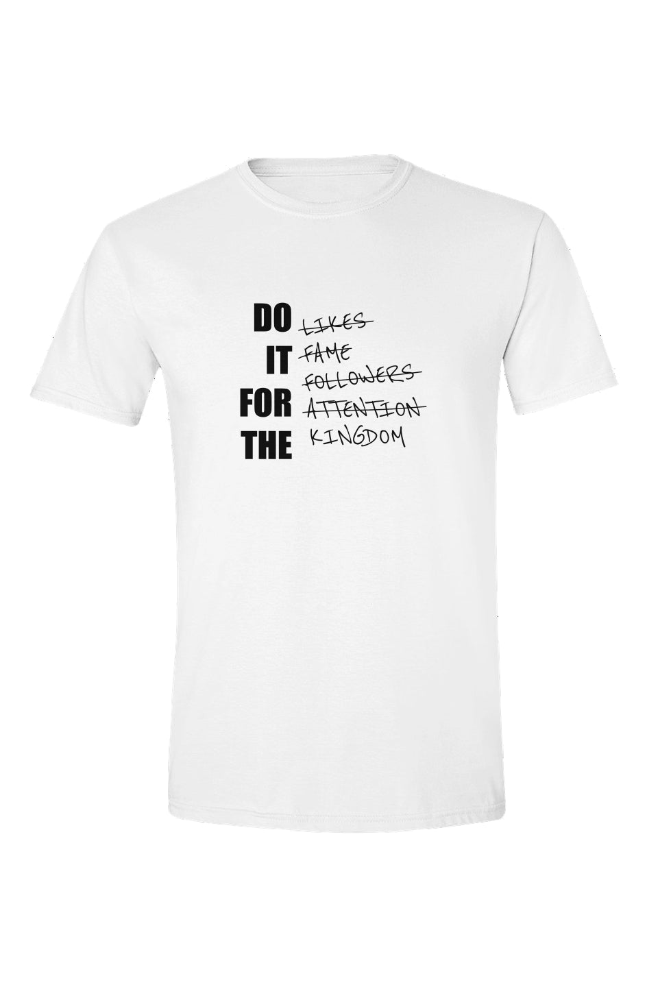 12th & EDEN - DO IT FOR THE KINGDOM (WHT) - T-SHIRT